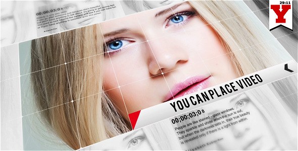Videohive Big Layout Video Displays template preview