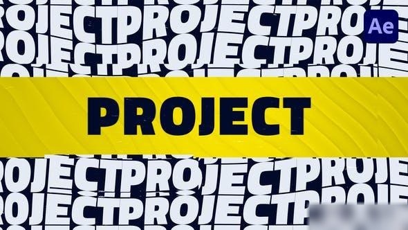 Videohive Creative Typography Podcast Openers template preview