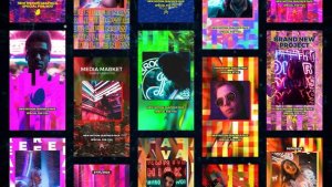 Videohive Colorful Abstract Stories Product Promo template preview