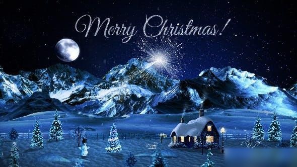 Videohive Magic Christmas Openers template preview