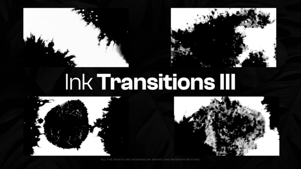 Videohive 20 Ink Transitions III Broadcast-packages template preview