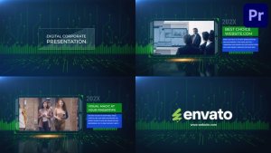 Digital Corporate Presentation for Premiere Pro Premiere Pro template preview