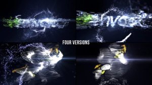 Particle Effect 7 (Futuristic) Video Displays template preview