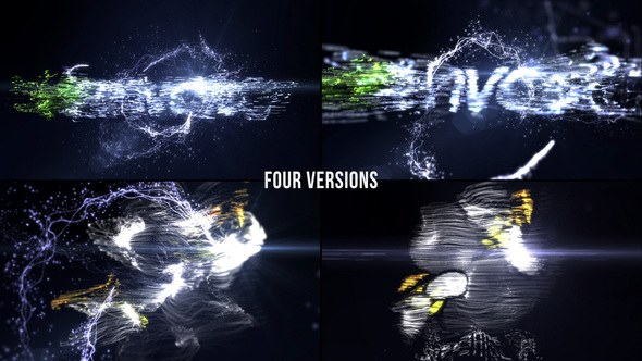 Particle Effect 7 (Futuristic) Video Displays template preview