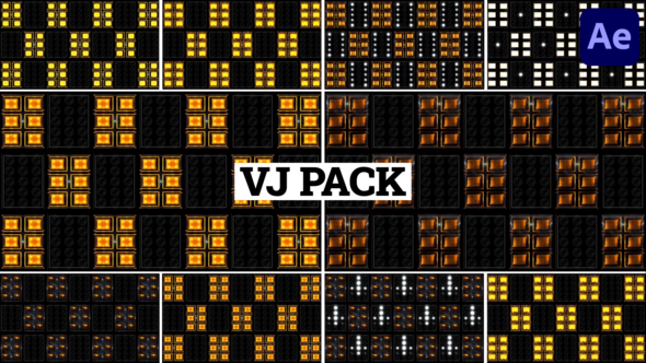 Videohive VJ Pack for After Effects 50380922 Elements template preview