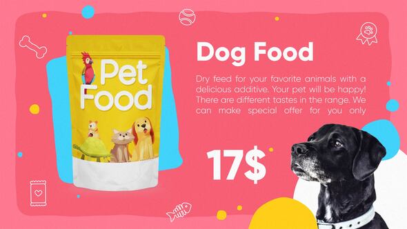 Videohive Pet Products Promo 27926729 Product Promo template preview