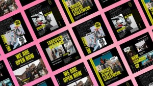 Videohive Puzzle Urban Streetwear Fashion Media Post Product Promo template preview