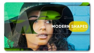 Videohive Modern Shapes Universal Slideshow Openers template preview