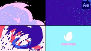 Videohive Juicy Liquid Logo for After Effects Logo Stings template preview