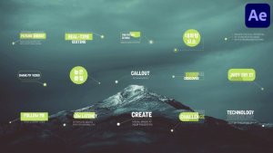Videohive Callouts for After Effects Titles template preview