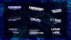 Videohive Typography | After Effects 48892967 Titles template preview