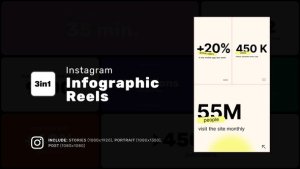 Videohive Infographic Reels 55302410 Infographics template preview