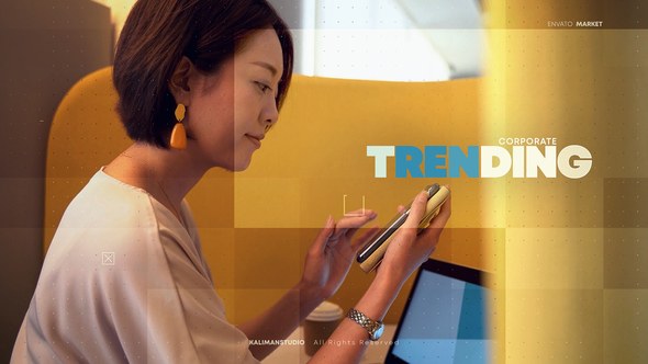 Videohive Dynamic Slideshow Corporate Video Displays template preview
