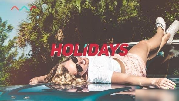 Videohive Summer Slides 21995627 Openers template preview