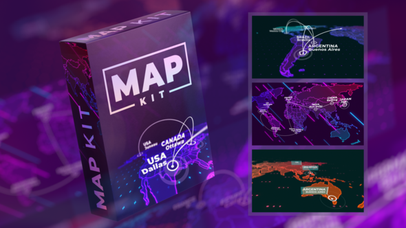 Videohive Map Kit 29389113 Elements template preview