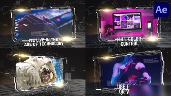Videohive High Tech Slides | After Effects Openers template preview