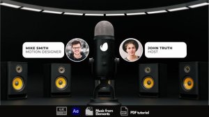 Videohive Podcast Intro 47564644 Logo Stings template preview