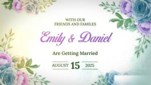 Videohive Wedding Invitation 56655428 Openers template preview