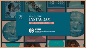 Videohive Health Care Promo | Instagram Posts and Stories Product Promo template preview