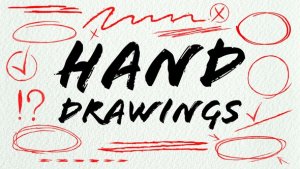 Hand Drawings Elements template preview