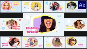 Videohive Cartoon Opener | After Effects Titles template preview