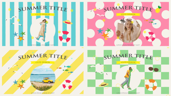 Videohive Summer Title 46786228 Titles template preview
