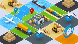Videohive Logistic | 3D Isometric Pack Elements template preview