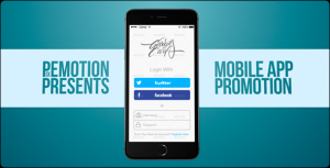 Clean App Promo Video Displays template preview