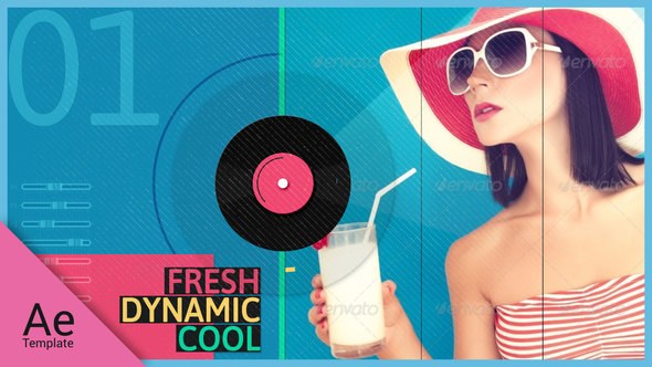 Videohive Back to the 90s Openers template preview