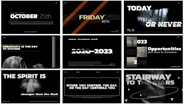 Videohive РЎorporate Titles | After Effects Titles template preview