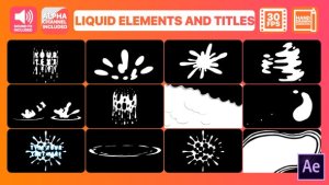 Cartoon Splash FX and Titles | After Effects Video Displays template preview