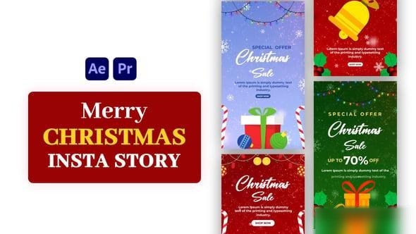 Videohive Christmas Sale Instagram Story