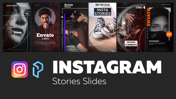 Instagram Stories Slides Vol. 2 Video Displays template preview