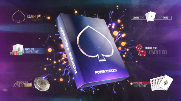 Videohive Poker Card Game Toolkit Titles template preview