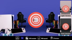 Videohive Professional Gamer Logo Stings template preview