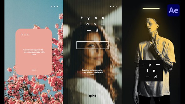 Videohive Instagram Stories 59245640 Titles template preview
