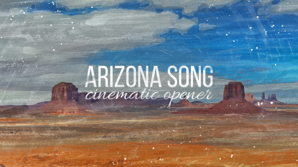 Videohive Arizona Song Cinematic Opener 19721392 Openers template preview
