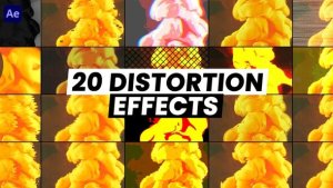 Videohive Distortion Effects Elements template preview