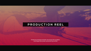 Videohive Production Reel l Glitch Promo Video Displays template preview