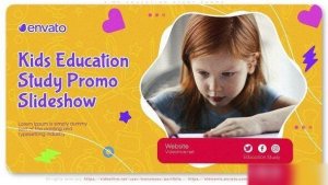 Videohive Kids Education Study Promo Openers template preview