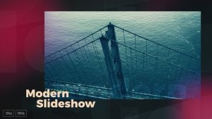 Videohive Kinetic Modern Slideshow Video Displays template preview