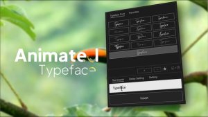 Videohive Animated Typeface - Eudoxus Titles template preview