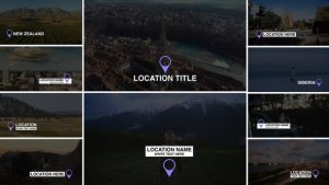 Videohive RGB Location Titles | After Effects Titles template preview