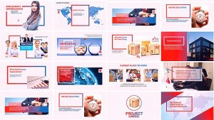 Videohive Logistics Delivery Promo 21022067 Video Displays template preview