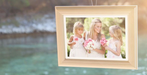 Photo Gallery at the Seaside - After Effects Templates (Videohive) Video Displays template preview