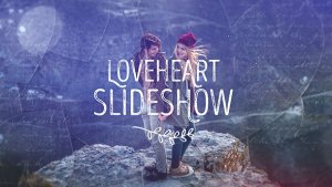 Videohive Loveheart Slideshow Openers template preview