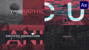 Videohive Typographic Opener for After Effects Openers template preview