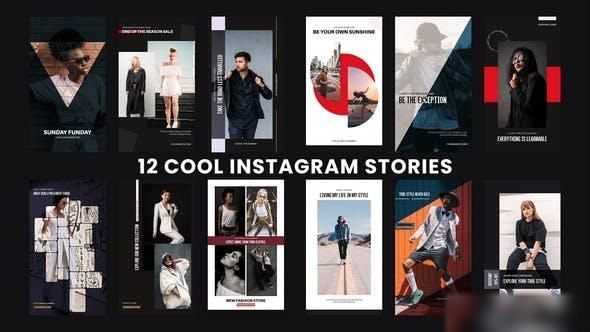 Videohive Cool Instagram Stories 37750173 Openers template preview