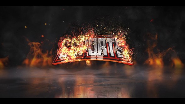 Videohive Fire Explosion Logo 57073533 Logo Stings template preview