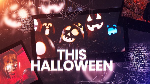 Videohive Halloween Slideshow 60462047 Video Displays template preview